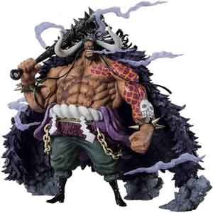 Kaido, señor de los piratas bestia, One Piece, de Bandai en Amazon. Figuras decorativas para setup gamer.