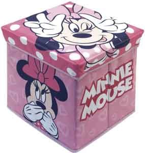 Caja de almacenamiento Minnie Mouse. Cajas gamer. Muebles gamer.