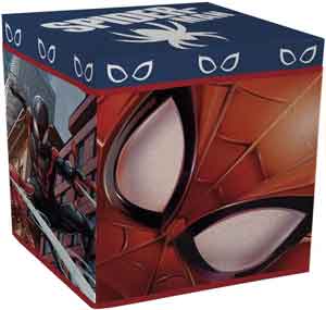 Caja multiusos de Spiderman. Cajas gamer. Muebles gamer.