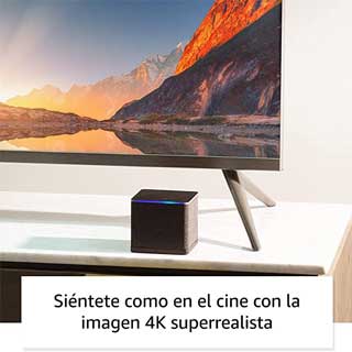 Imagen 4K y sonido digital con el nuevo Fire TV Cube de Amazon.