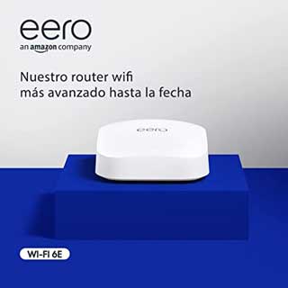 Nuevo Router wifi EERO de Amazon, adaptado al Wi-Fi 6E.