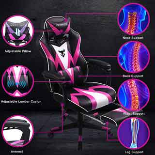 Silla gamer masajeadora. Las mejores sillas gaming calidad precio. Amazon.