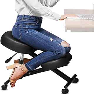 Silla ergonómica de rodillas para oficina. Amazon. Muebles Gamer.