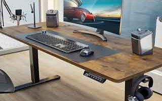 ErGear, escritorio eléctrico regulable de pequeñas dimensiones, con capacidad de carga máxima de 80Kg.